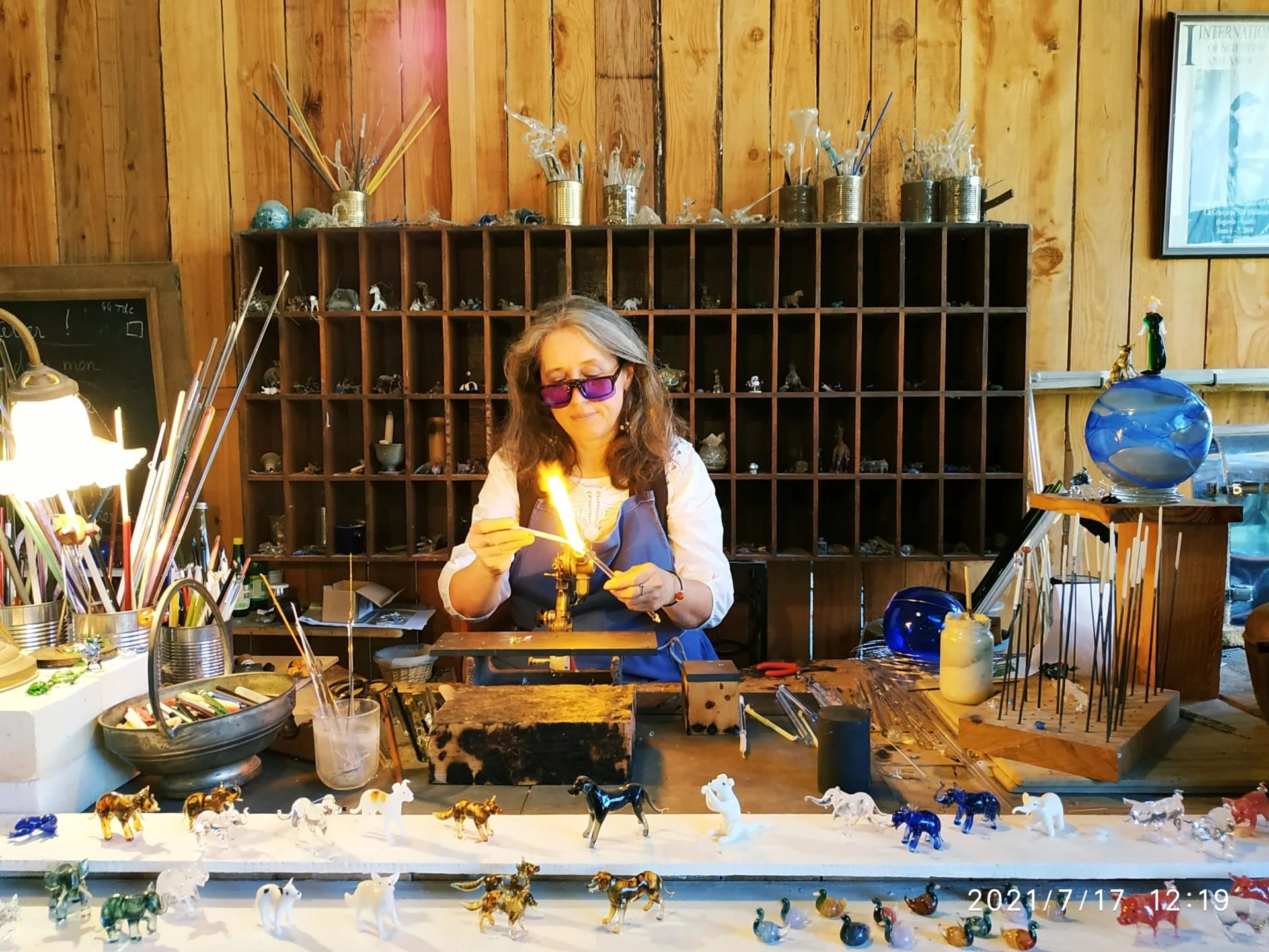 Atelier au Parc du Bournat Dordogne France